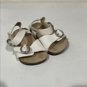 White Kids Sandals